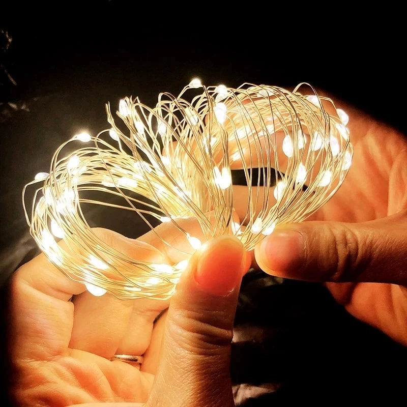 Led Fairy String Lights - Copper Wire USB LED String Lights