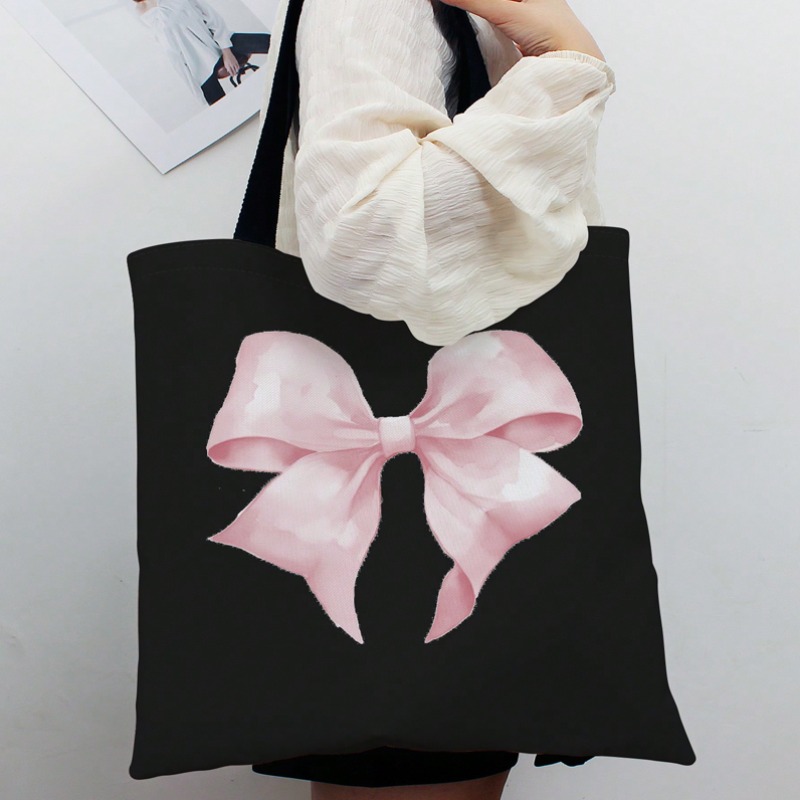ROMWE Kawaii Bow Pattern Canva - Ribbon Bow Gift 评论和价格