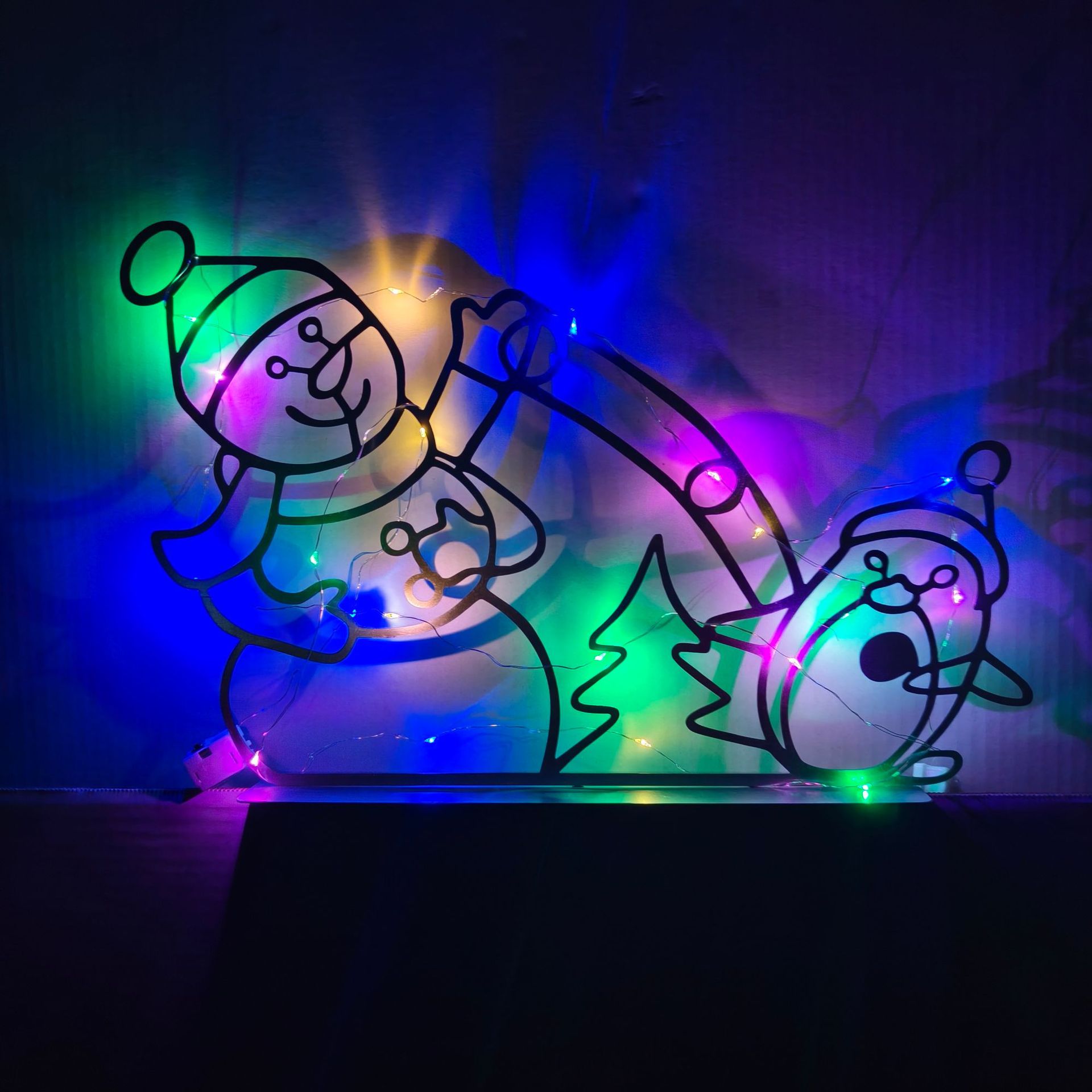 Animated Snowball Light LED Gl - Christmas Lights Outdoor 评论和价格