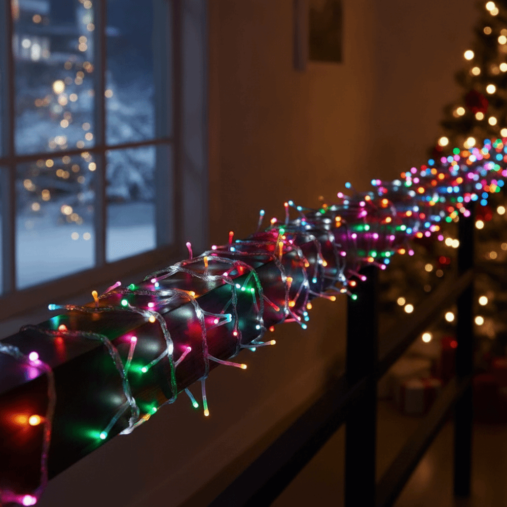 Water Running LED Light String - Christmas Lights Outdoor 评论和价格