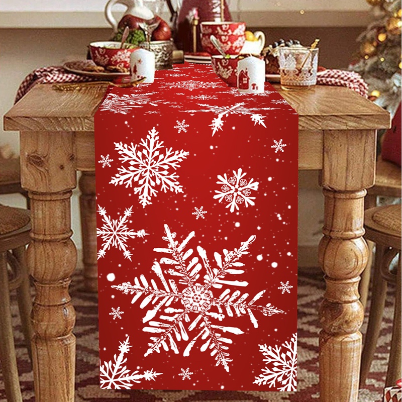 Merry Christmas Table Runner X - Christmas Table Runner 评论和价格