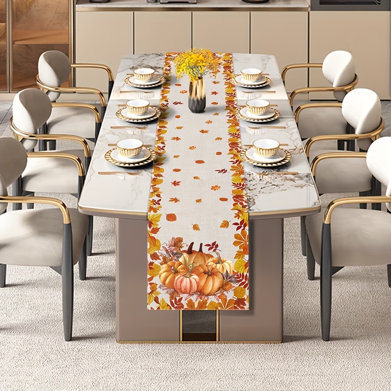 1pc Thanksgiving & Halloween T - Christmas Table Runner 评论和价格