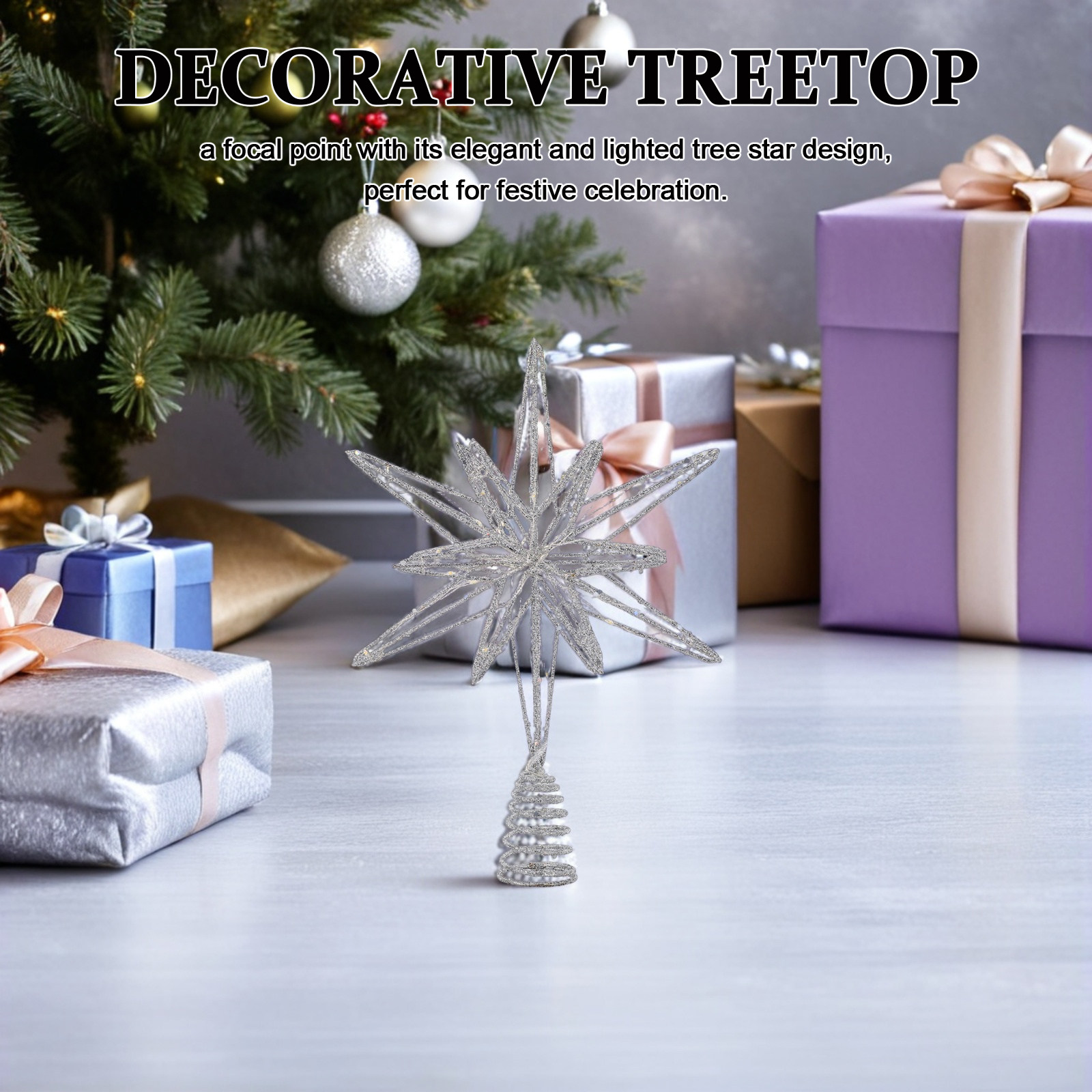 Christmas Tree Star Topper Met - Star Tree Topper 评论和价格
