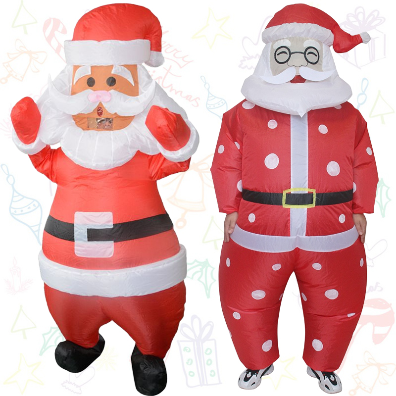 Classic Adult Santa Claus Infl - Elf Costume Christmas 评论和价格