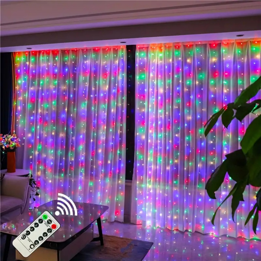 LED Curtain String Lights Garl - Led Fairy String Lights 评论和价格