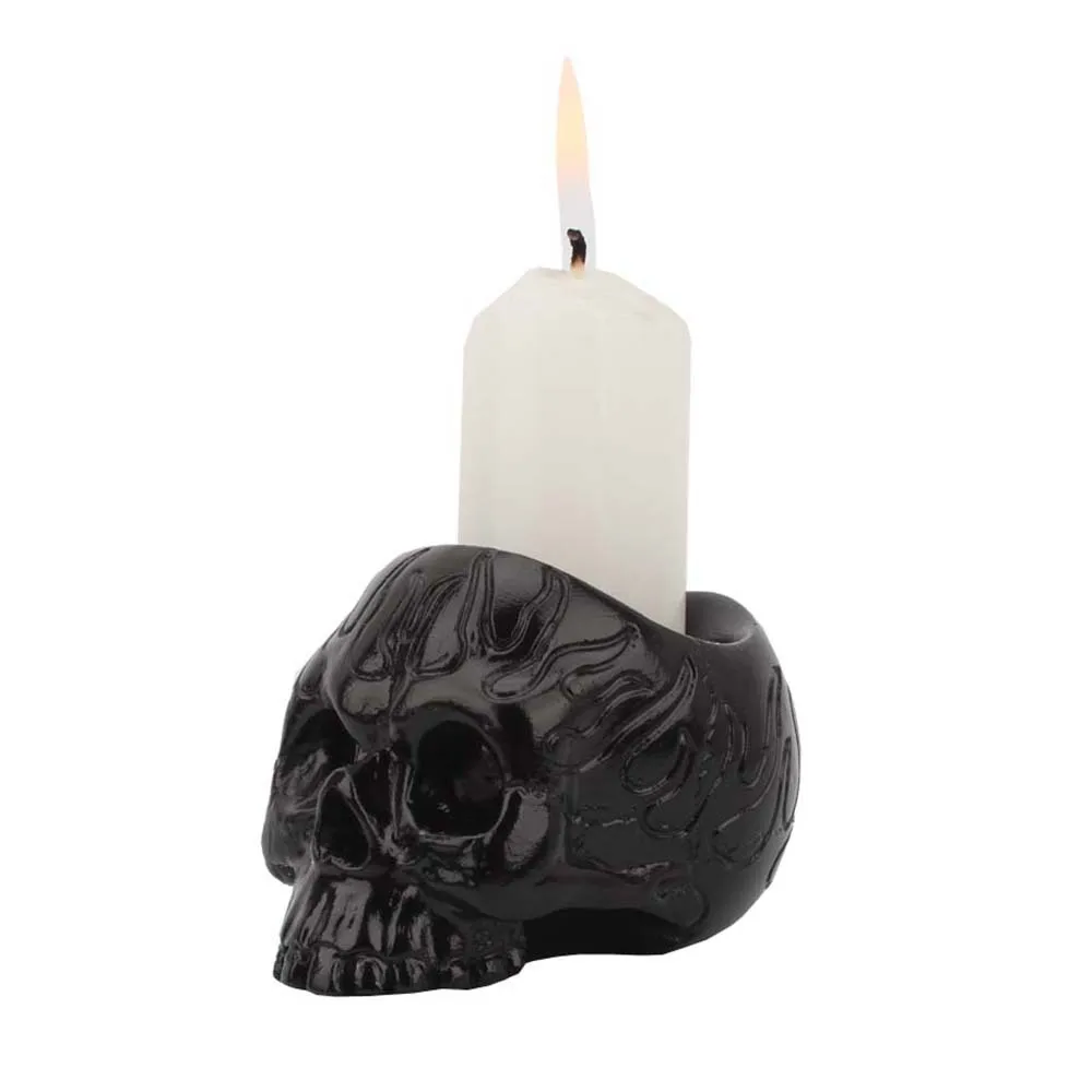1pc Skull Candle Holder Skelet - Holiday Candle Set 评论和价格