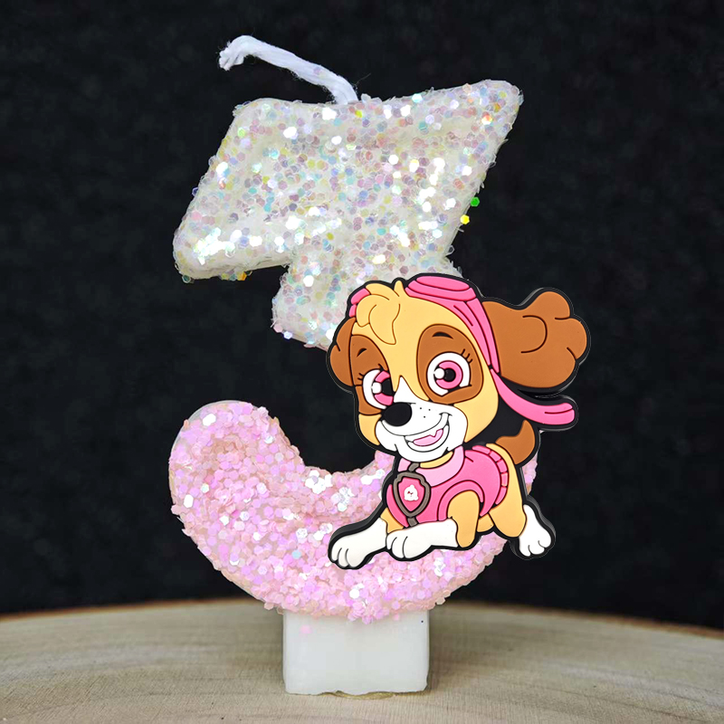 Paw Patrol Anime Number 0-9 Ca - Holiday Candle Set 评论和价格
