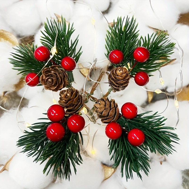 10pcs Set of Artificial Pine C - Christmas Tree Artificial 评论和价格