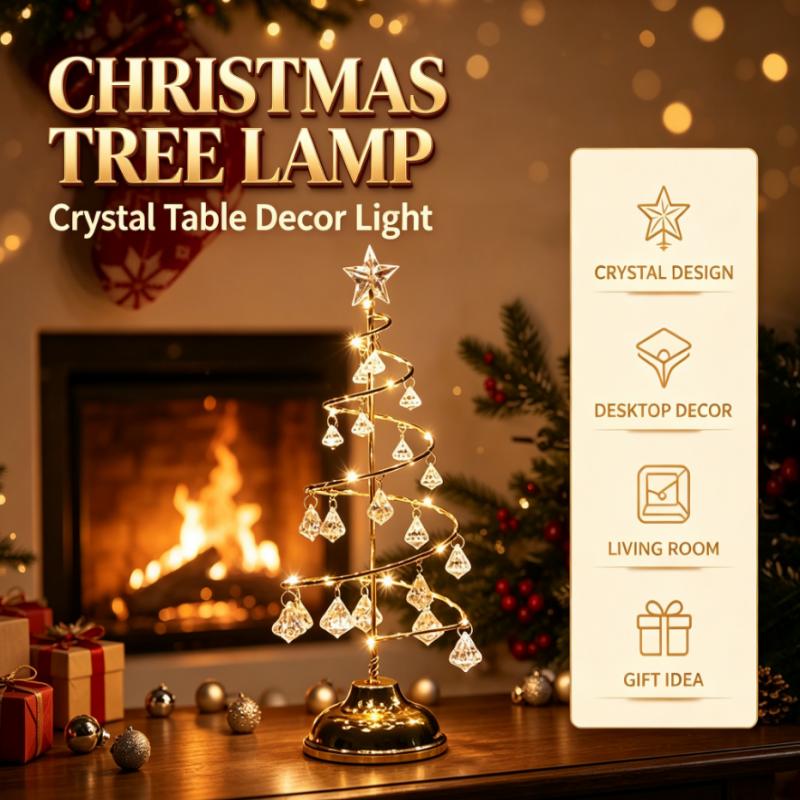 Christmas Tree Table Lamp, Bat - Star Tree Topper 评论和价格