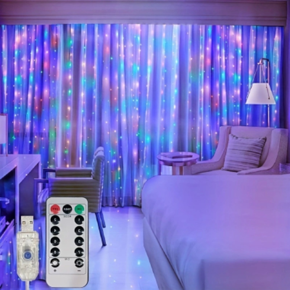3/6m LED Curtain String Lights - Led Fairy String Lights 评论和价格